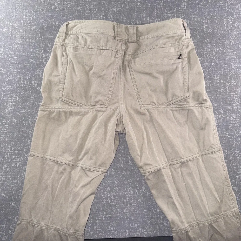Nau Pants Mens 32x31 Beige Organic Cotton Chino Khakis Straight Leg Casual